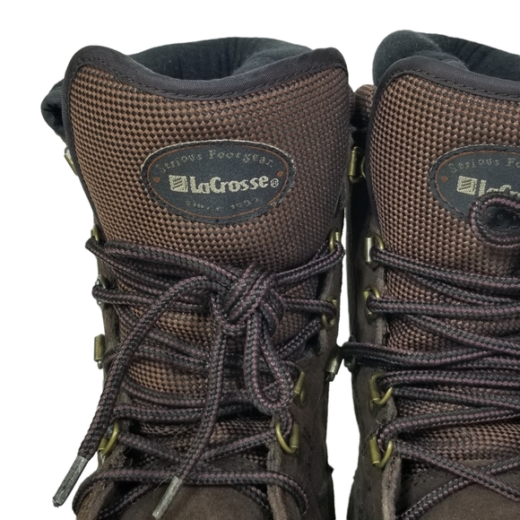 LaCrosse Mens Youth Boys NWT Thinsulate Steel Shank Waterproof Boots Size 7 - Picture 10 of 10